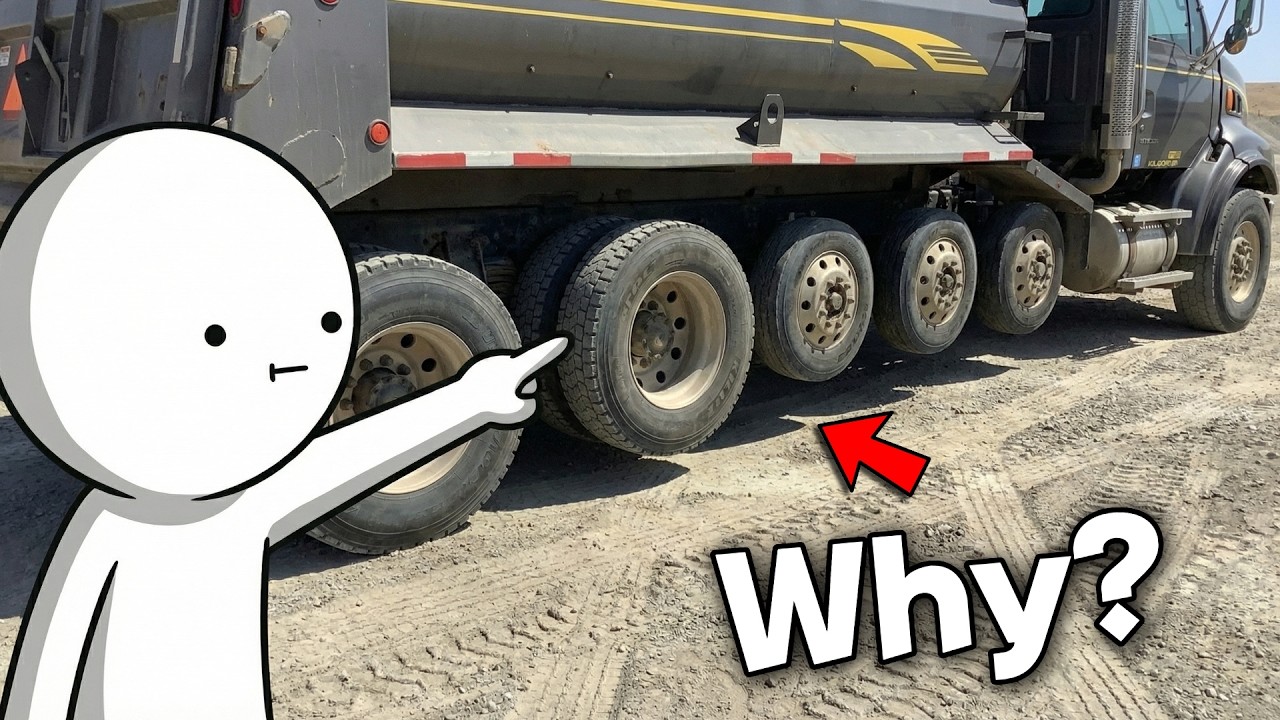 Why Do Some Truck Tires Float in the Air?  The Answer Will Shock You!