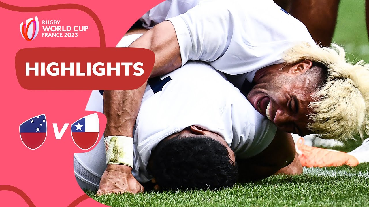Manu Samoa cut loose | Samoa v Chile | Rugby World Cup 2023 Highlights
