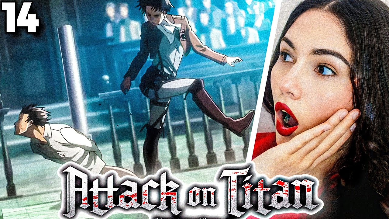 ¡LEVI GOLPEA A EREN! 😨 REACCIÓN a SHINGEKI NO KYOJIN POR PRIMERA VEZ