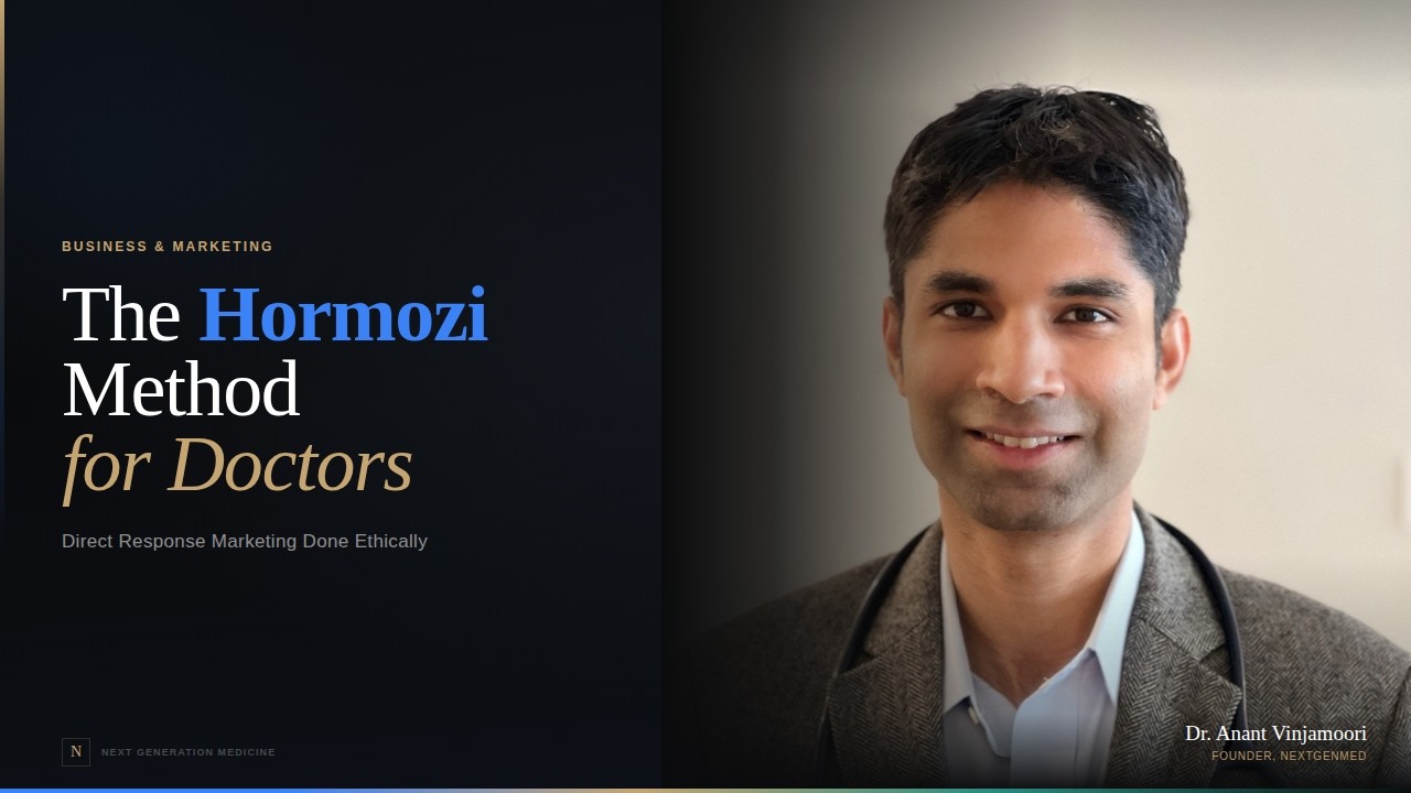 The Hormozi Method for Medical Marketing
