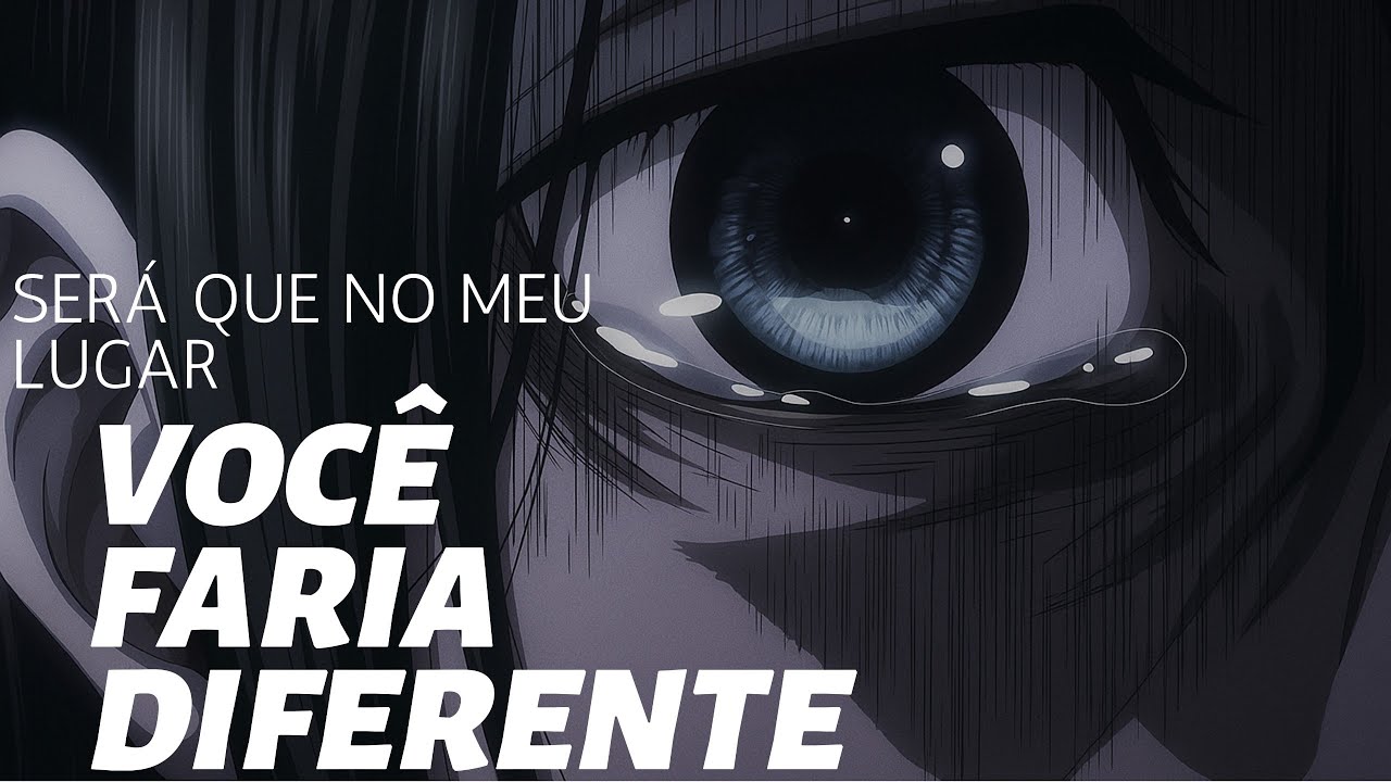 SERÁ QUE NO MEU LUGAR, VC FARIA DIFERENTE? - MUSIC SAD MIX