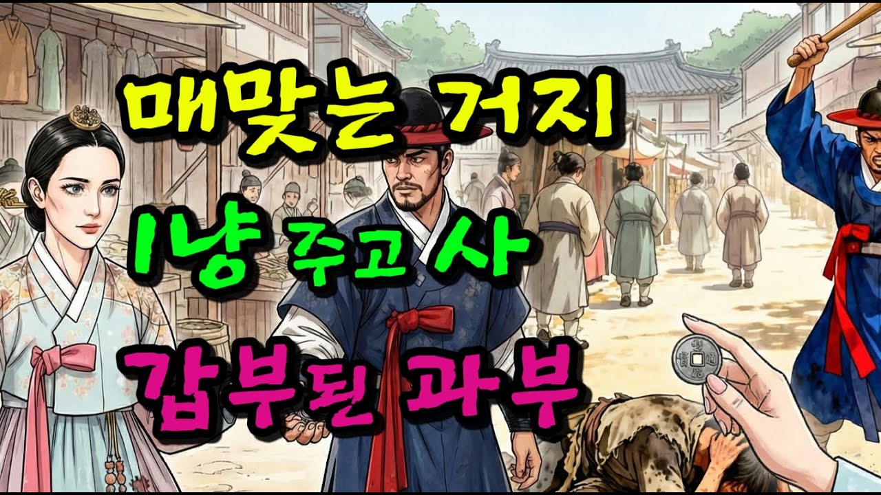 [연꽃야담025] 1냥에 산 거지, 조선 최고의 거상이 되다|야담|민담|옛날이야기|오디오북