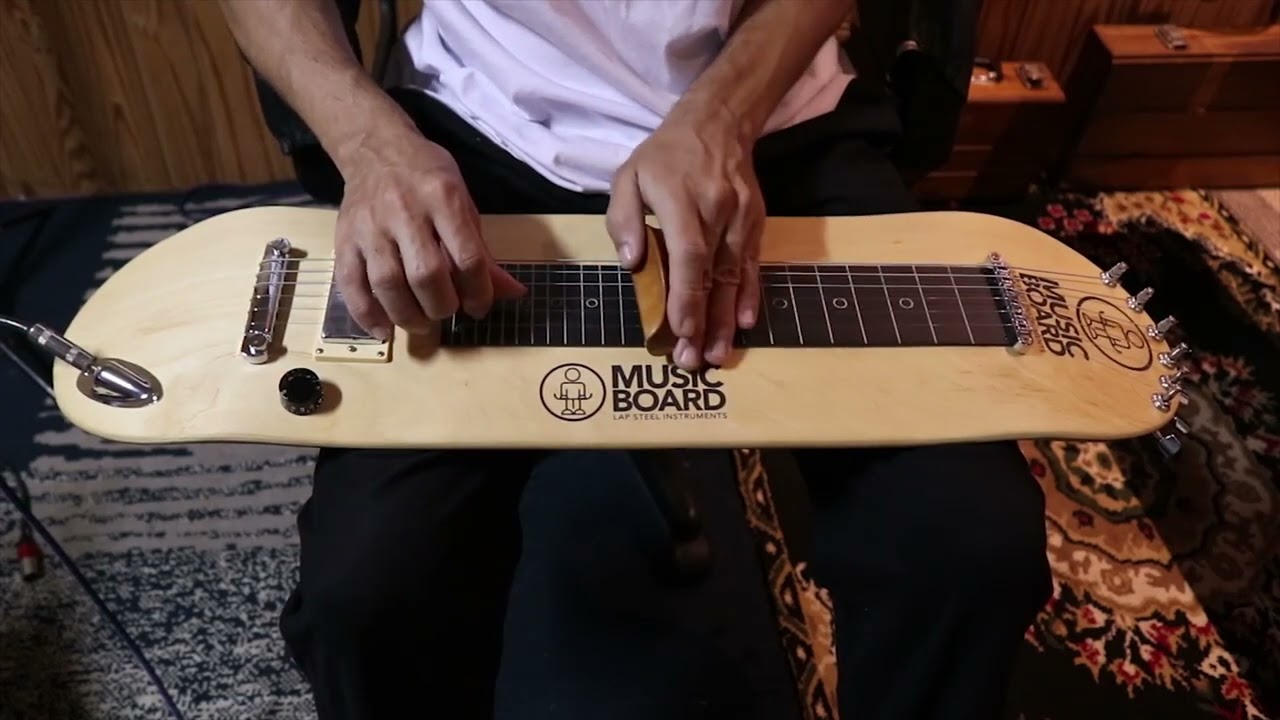 Lap Steel - Musicboard (Santo and Johnny - Sleepwalk)(Open E Tuning)