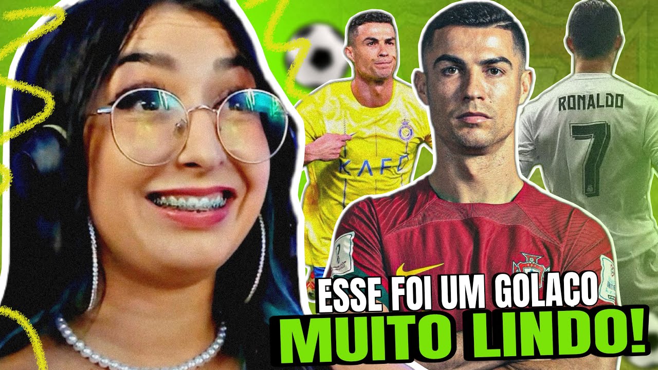 REAGINDO a 7 GolS com NARRAÇÃO Emocionante DO CRISTIANO RONALDO 😭🥺⚽❤️😍 #cr7
