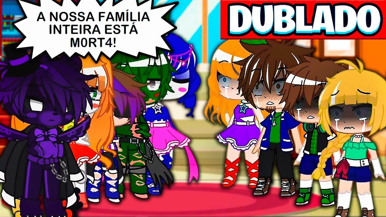 FAMÍLIA AFTON CONHECE A FAMÍLIA DA CLARA FINAL ! MINI FILME GACHA CLUB