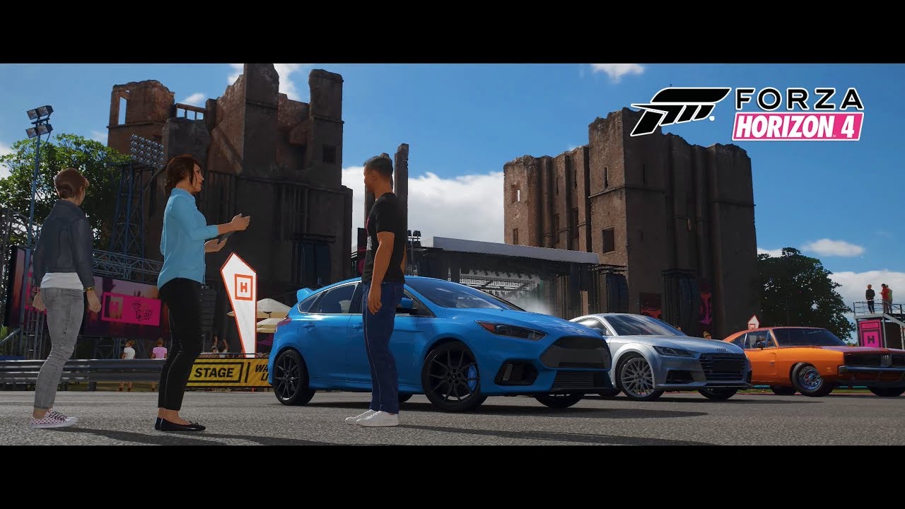 FORZA HORIZON 4 Demo | Carreras con Dodge Charger R/T y hasta piloto de acrobacias