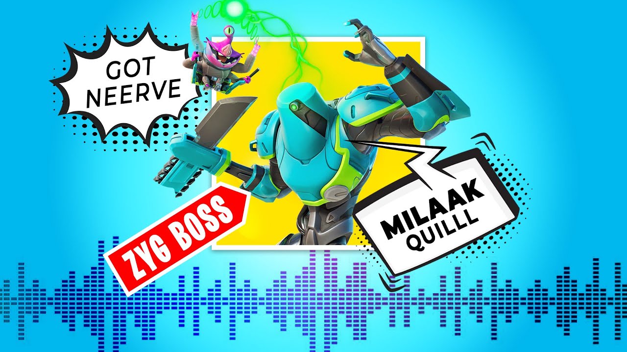 All ZYG & CHOPPY BOSS Voicelines in Fortnite (Season 7 Boss)