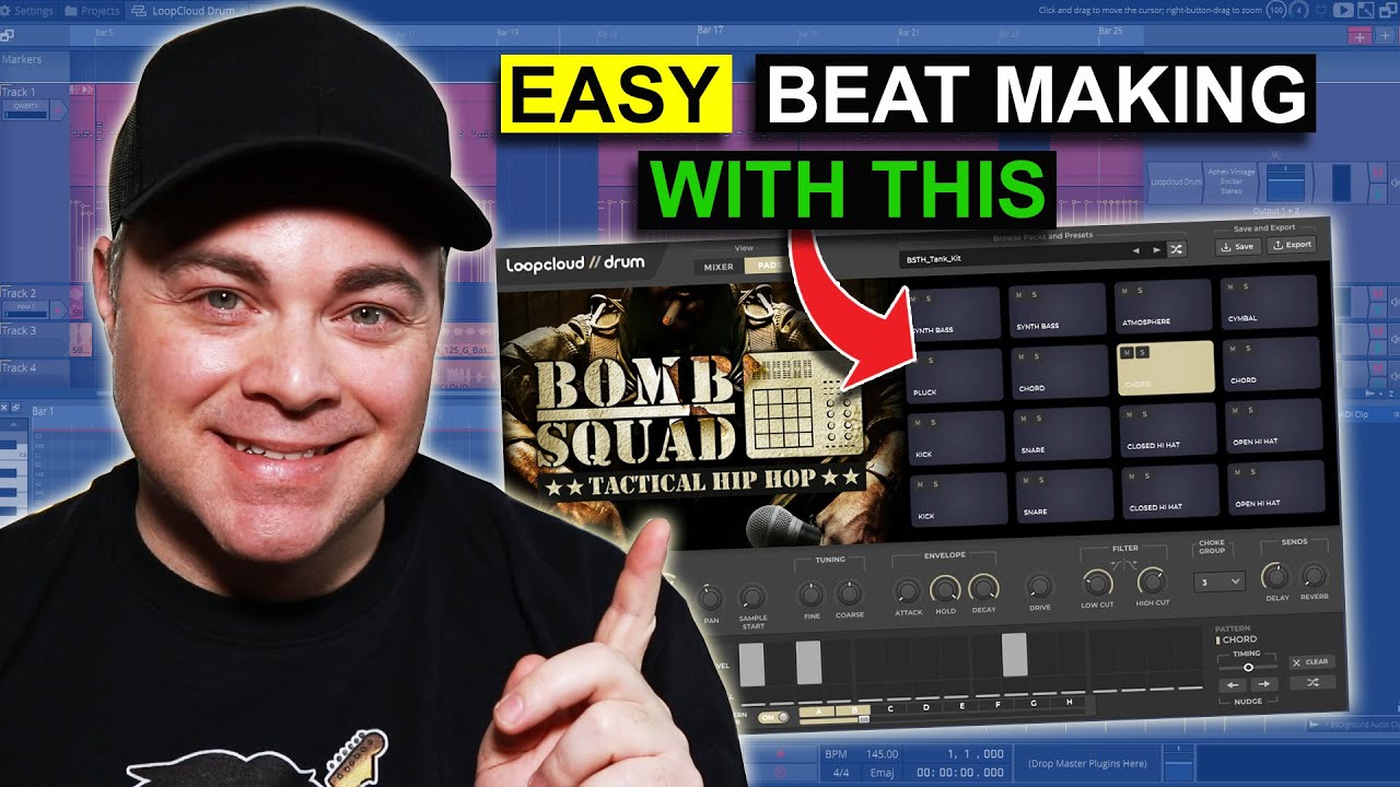 Making a Beat With Loopcloud Drum 1.5 Plugin and Loopcloud