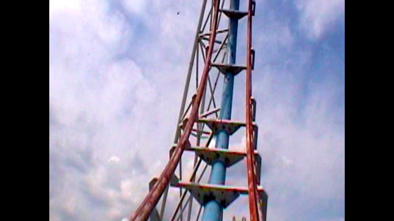 Afterburner POV — парк развлечений Fun Spot — июнь 2001 г. (60 кадров в секунду)