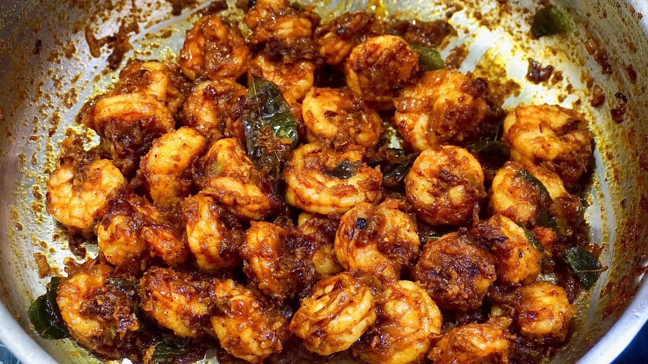 PEPPER PRAWNS 🦐  | PRAWNS PEPPER FRY | SHRIMP FRY | PRAWNS RECIPE
