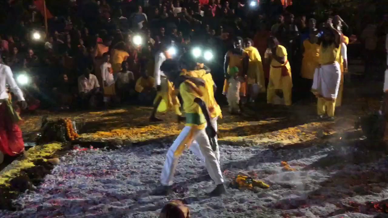 Marche sur le feu au Gol Mme Bonifaix 2018