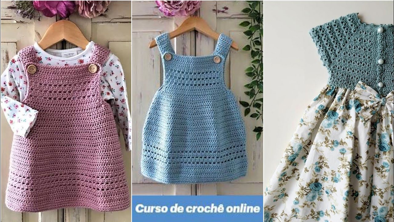 The Best 30 FREE Crochet Baby Dresses - Free Crochet Patterns