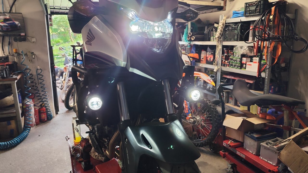Honda CB500X przegląd po kupnie oraz montaż akcesoriów.