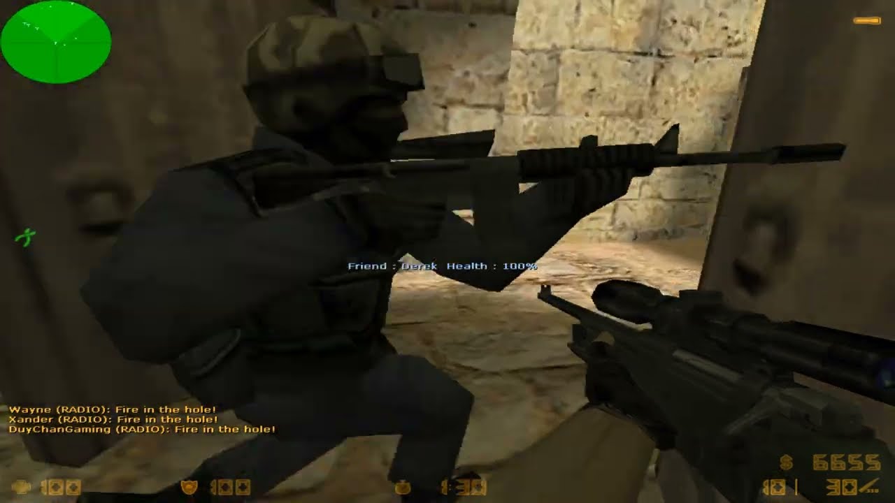Counter-Strike 1.6 de_dust 2 Gameplay [Episode 1]