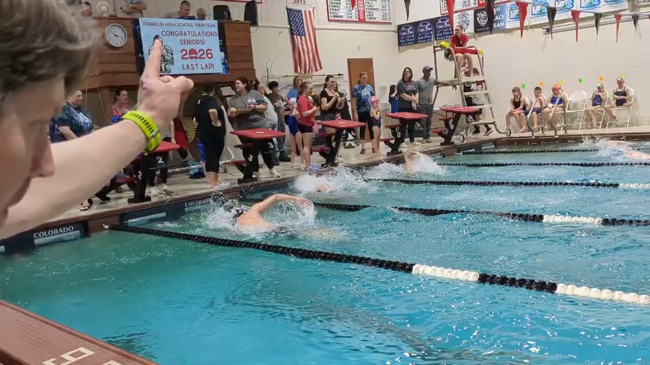 Markie Gold 200 free at Franklin invitational.