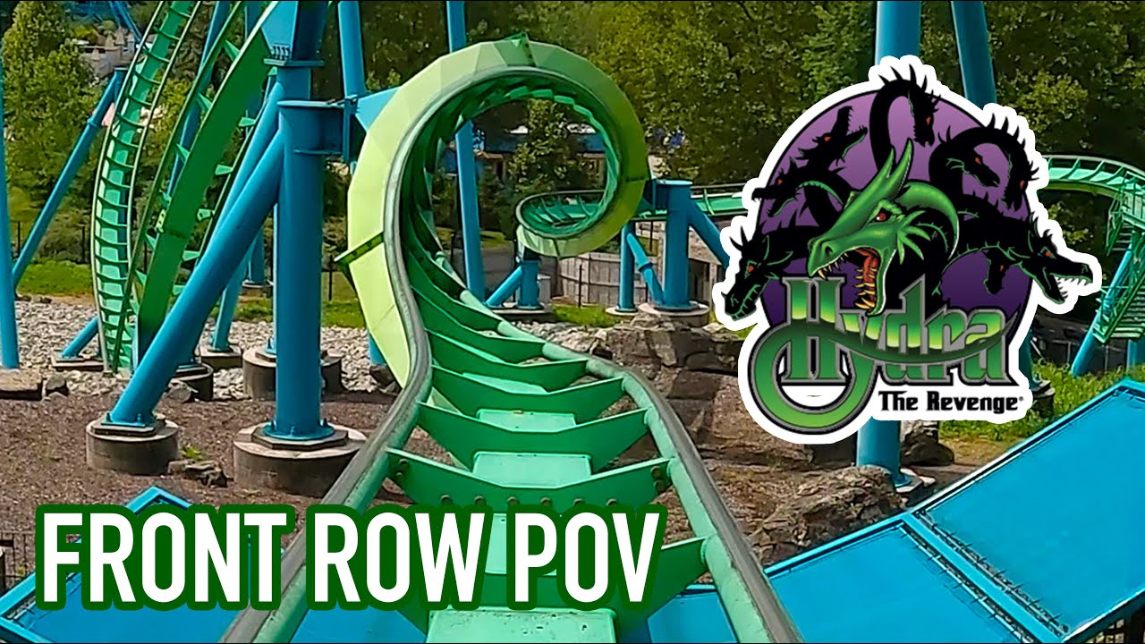 Hydra: The Revenge Front Row POV Dorney Park B&M Floorless Coaster