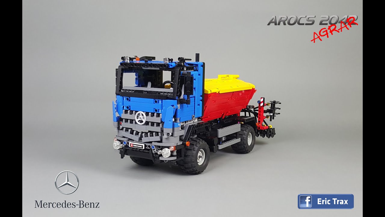 Mercedes Arocs 2042 in lego version by Eric Trax
