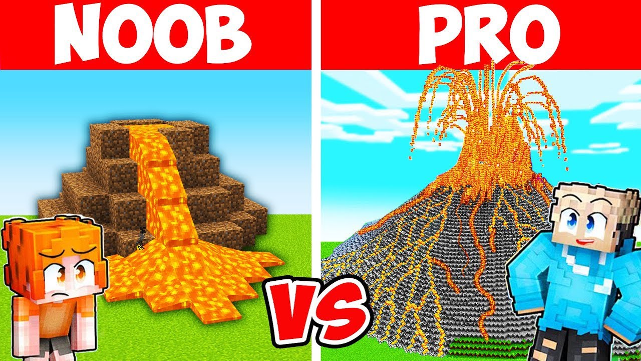 LUMI CHEATED in einer VULKAN BAU CHALLENGE in Minecraft!