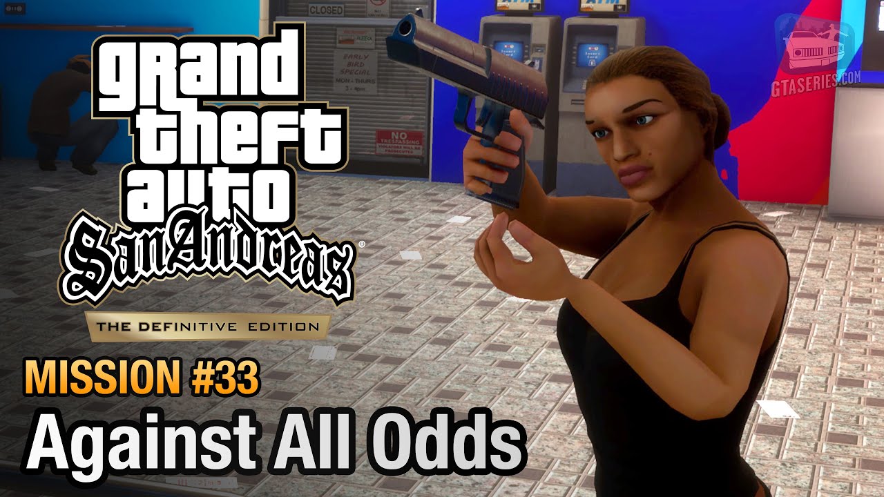 GTA San Andreas Definitive Edition - Mission #33 - Gone Courting & Against All Odds