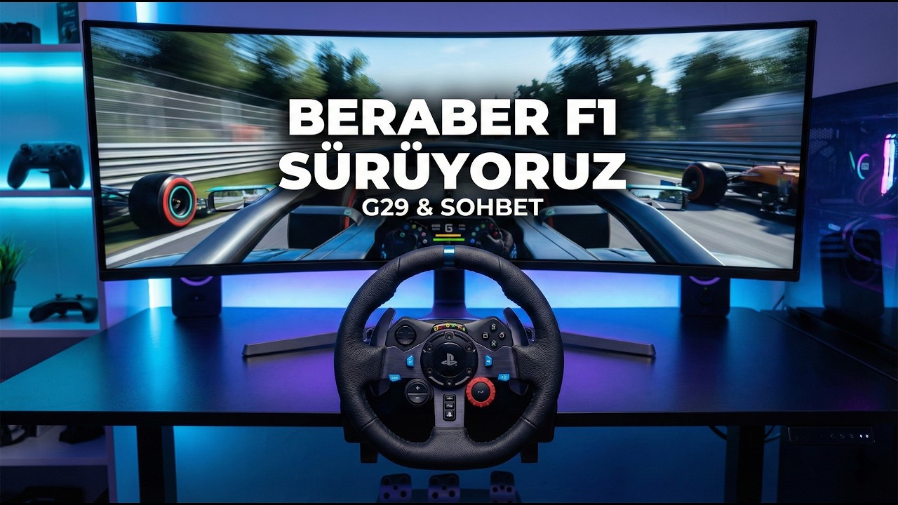 F1 2020 | G29 İle Kendimizi Geliştirmeye Çalışıyoruz! 🏎️ [Direksiyon Kamerası]