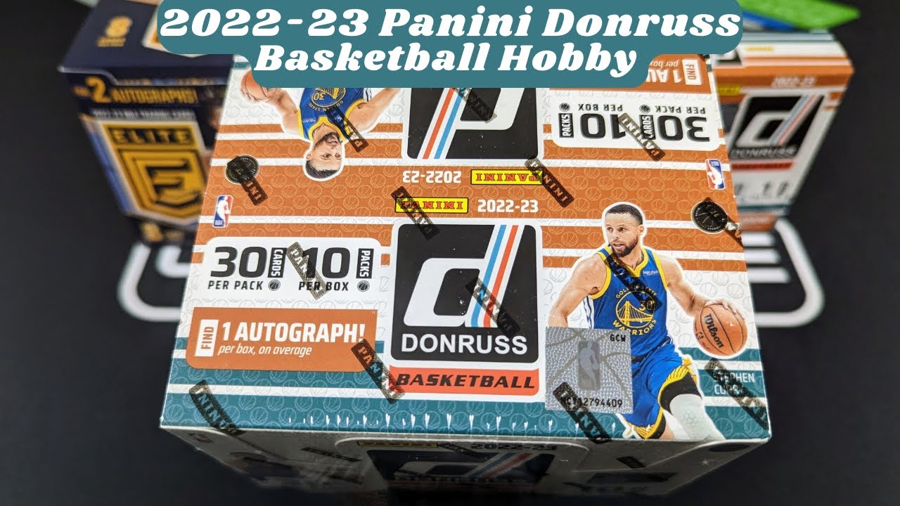 2022-23 Panini Donruss Basketball Hobby Box