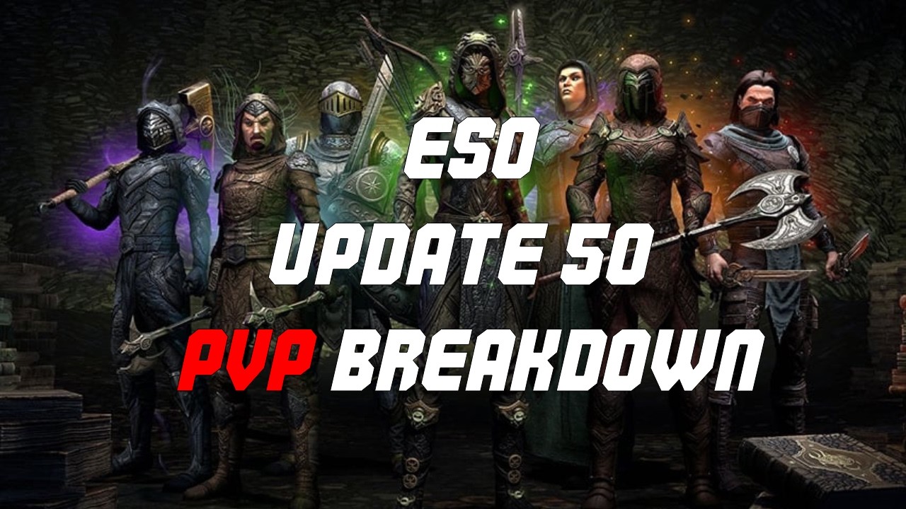 ESO U50 &mdash; КРАТКИЙ обзор ВСЕХ изменений в PvP с обновлением 50
