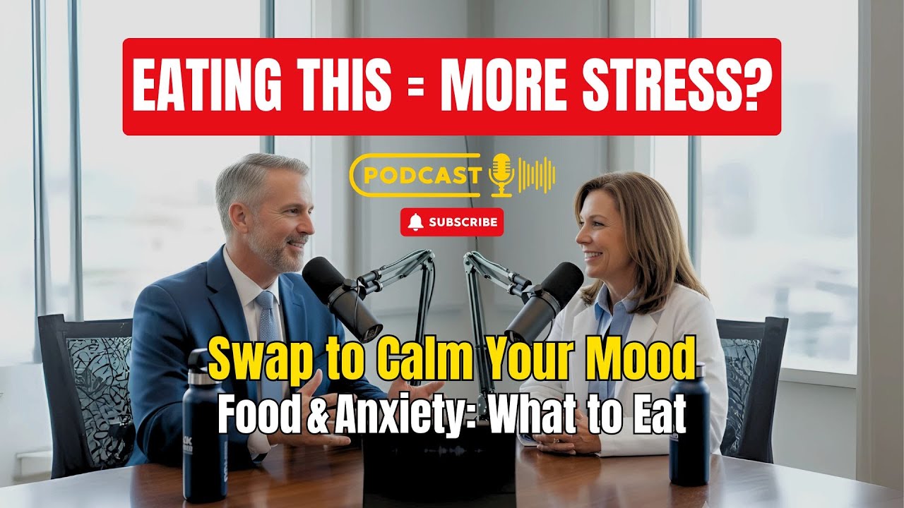 How Your Diet Impacts Stress & Anxiety Every Day (Food & Mood Science)