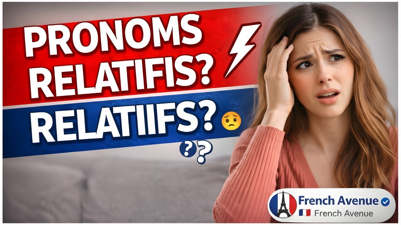 Tu te trompes avec qui, que, dont ? 😳 | French Avenue Podcast