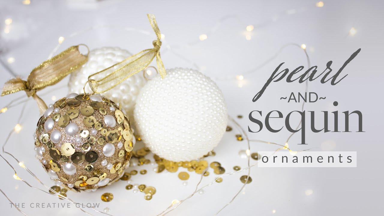 Easy Elegant DIY Christmas Ornaments | 2 STYLES!
