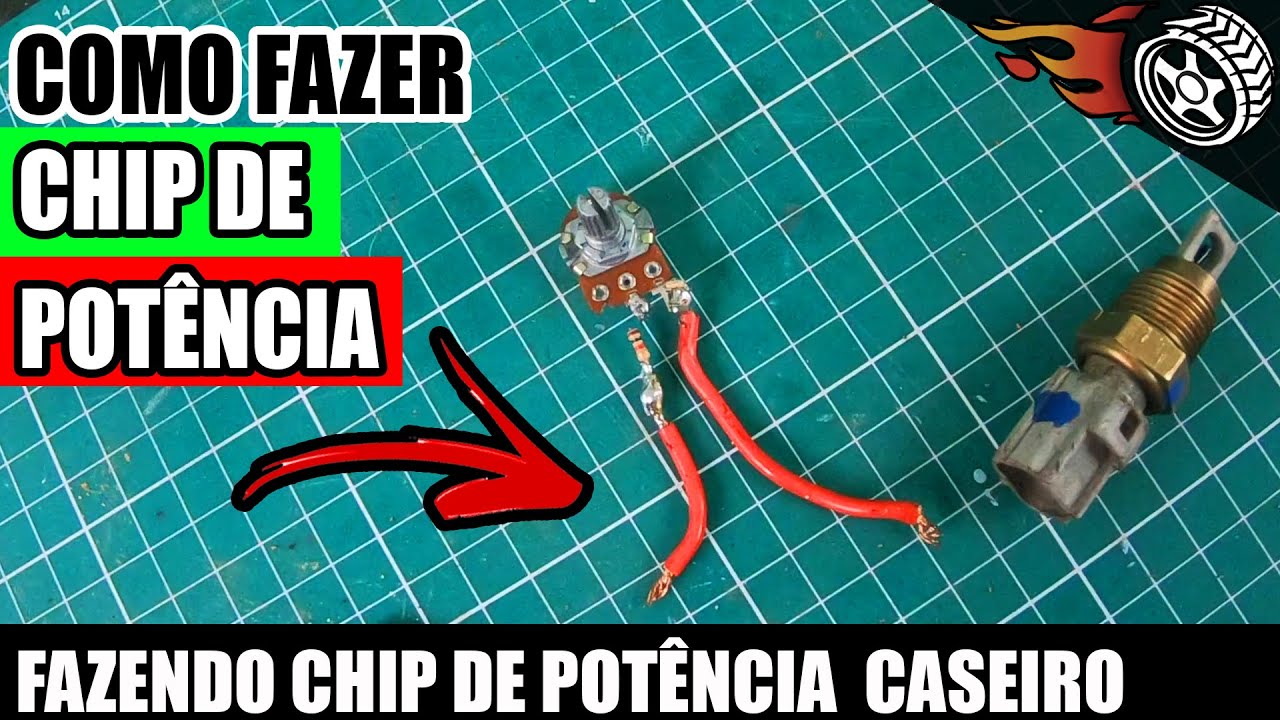 Como fazer CHIP DE POTÊNCIA caseiro - O chip testado no Escort Zetec - Milan Dark
