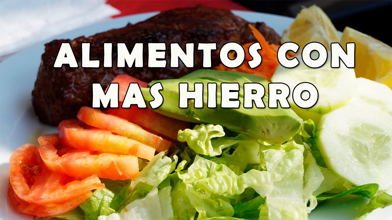 ¿Que Alimentos Contienen Hierro? - Alimentos que Contienen Más Hierro