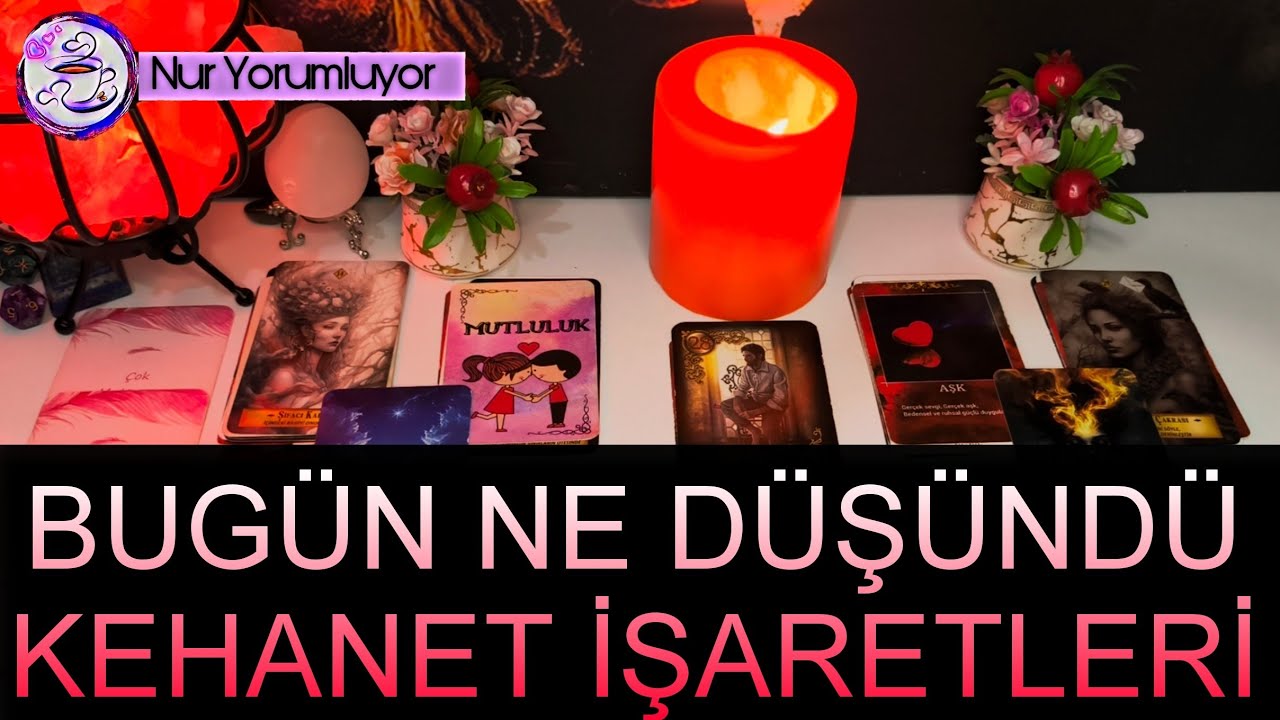 ONUN ŞU AN ‼️ BU GÜN SENLE İLGİLİ DÜŞÜNCESİ 💯 KEHANET İŞARETLERİ#tarot #keşfet