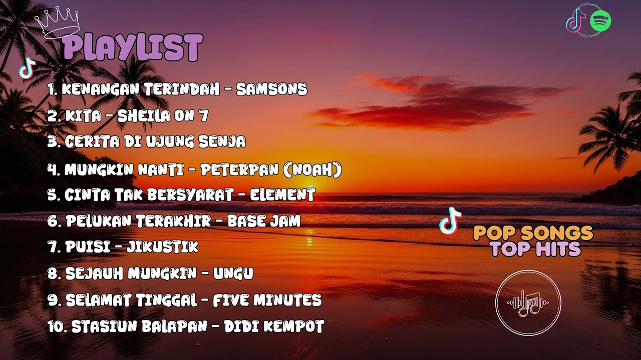 Playlist lagu viral pop Indonesia 2026 dengan lagu favorit pendengar