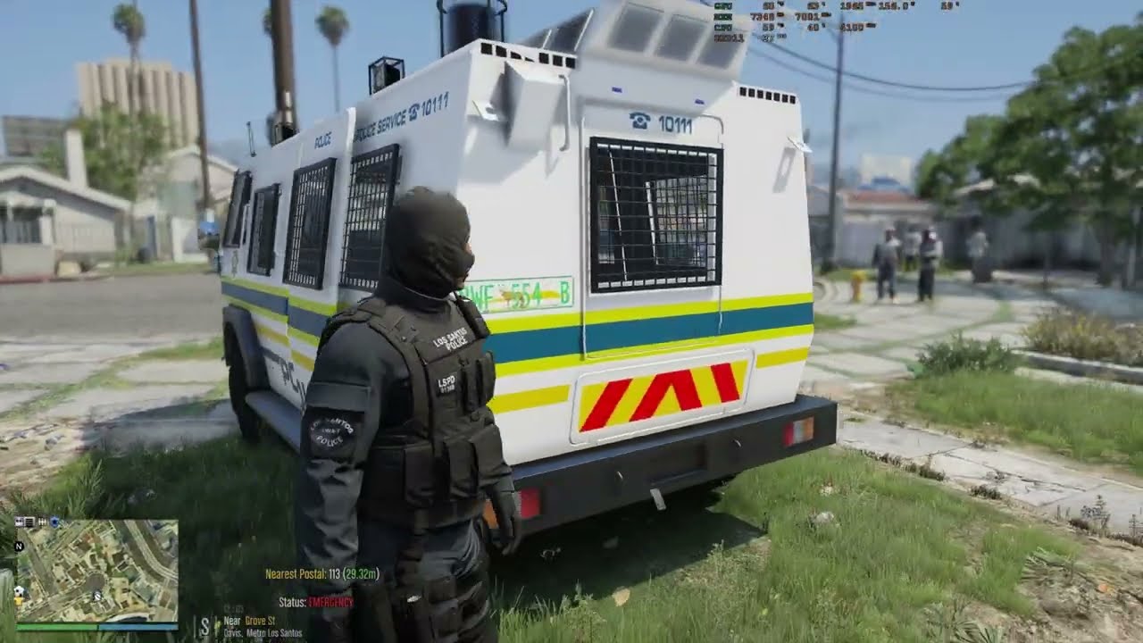 GTA 5 Lspdfr l ИГРАЮ ЗА ПОЛИЦЕЙСКОГО l Gang Patrol l 4K l