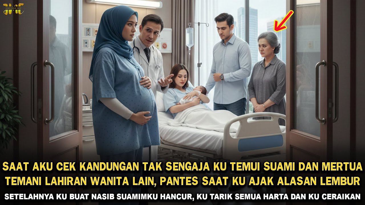 SUAMI TOLAK ANTAR AKU CEK KANDUNGAN, TERNYATA TEMANI GUNDIKNYA MELAHIRKAN AKU TAK TERIMA KU BALAS !