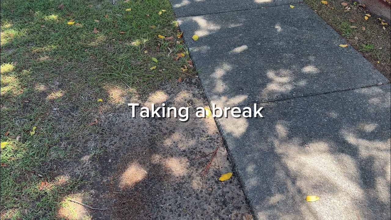 You’re not weak for taking a break