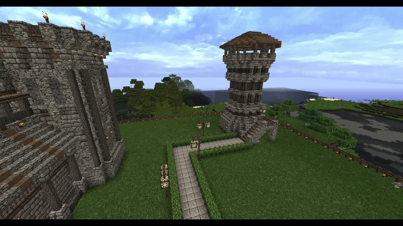 My town.  Inspired of Jeracraft