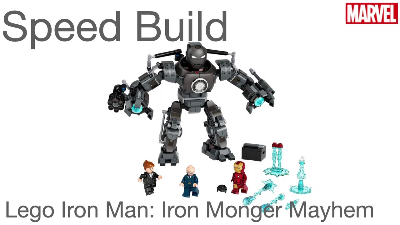Lego Iron Man: Iron Monger Mayhem 76190 - Speed Build