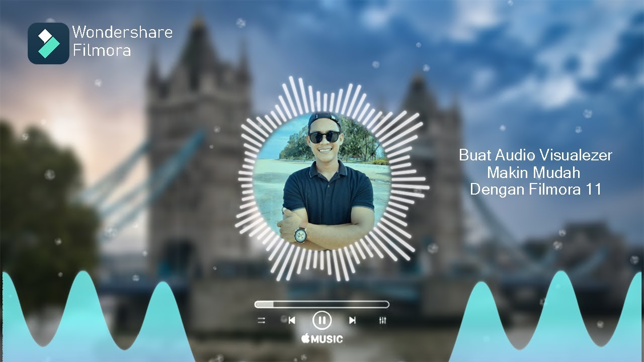 MEMBUAT AUDIO VISUALIZER/SPECTRUM MAKIN MUDAH DENGAN FILMORA 11