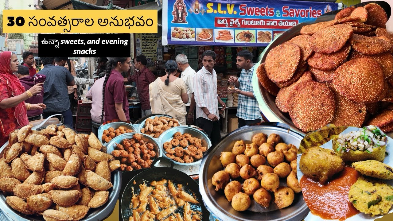 36 years of experience sweets and savouries |street food |explore tirupati 