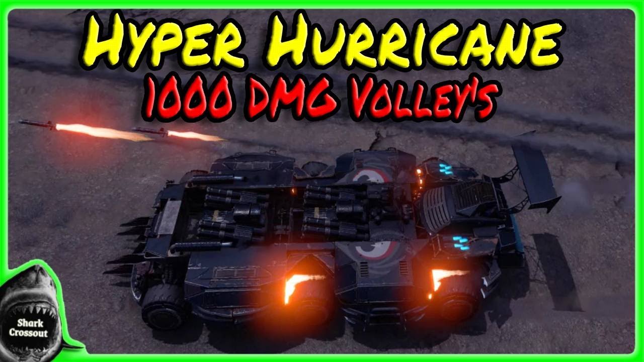 🔥Hyper Hurricane🔥 [1000 Damage Volley's] [4x Hermes] [Crossout Gameplay ►157]
