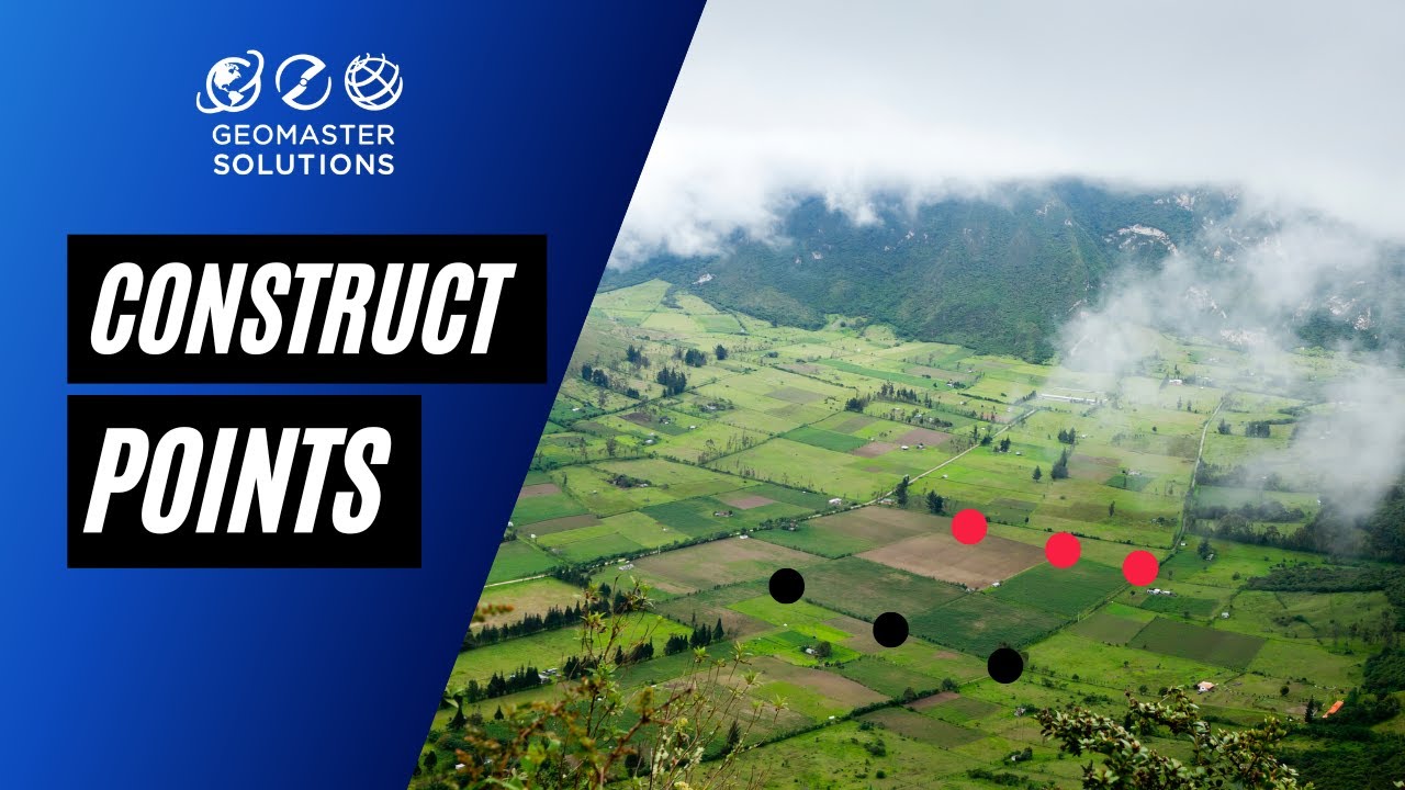 Cómo Utilizar Construct Points en ArcGIS para identificación de Linderos