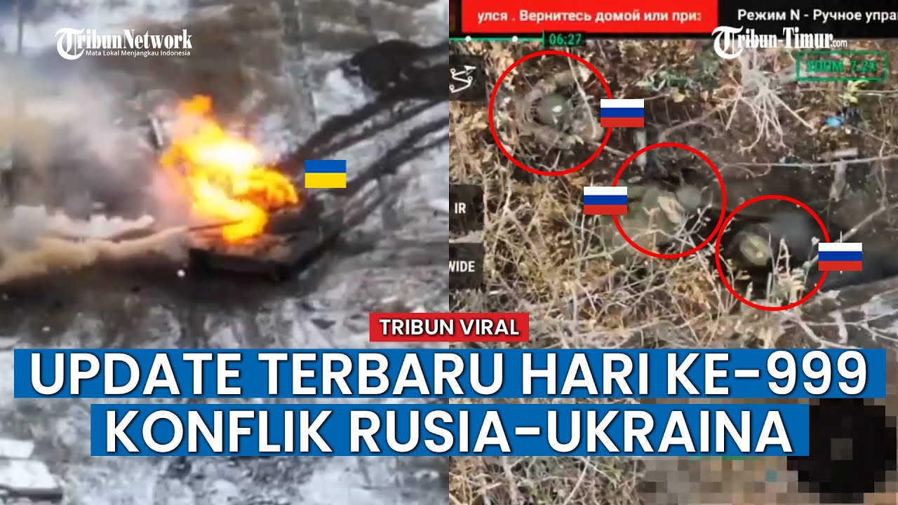 HARI KE-999 KONFLIK Rusia vs Ukraina, Rusia Hancurkan Tempat Tentara Ukraina Berlindung di Kurakhovo