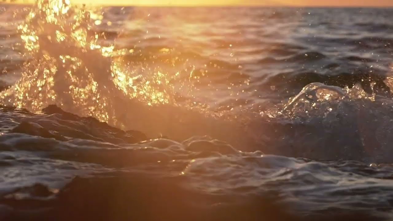 4 Hours Relaxing Ocean Waves for Deep Sleep | Sleep Music & Nature Sounds 🌊