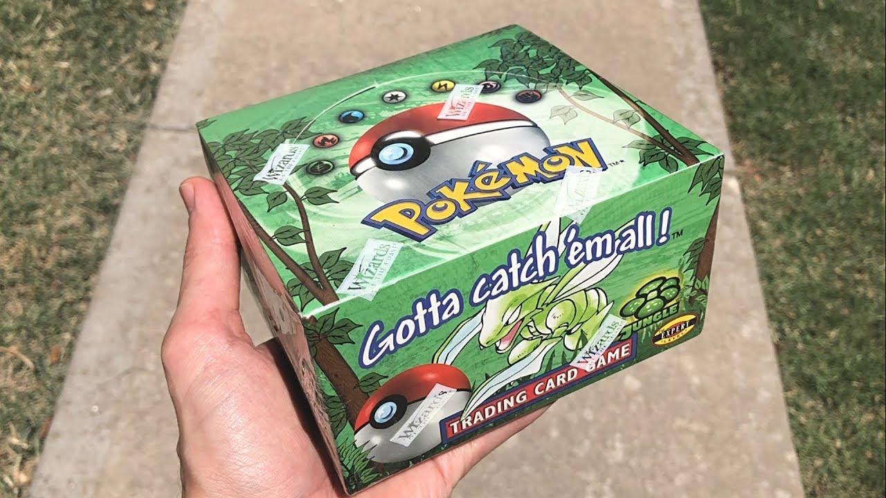 Opening ENTIRE Vintage JUNGLE BOOSTER BOX of Pokemon Cards!