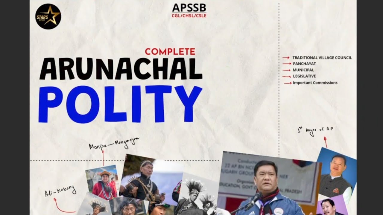 Arunachal Polity | APSSB CGL/CHSL/CSLE 2025 | StarsAPSSB