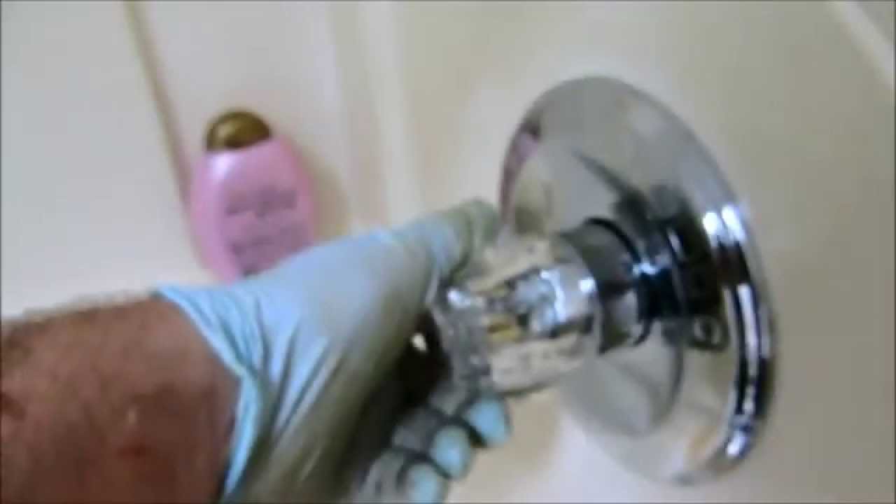 tub/shower valve leaking in wall, replaced