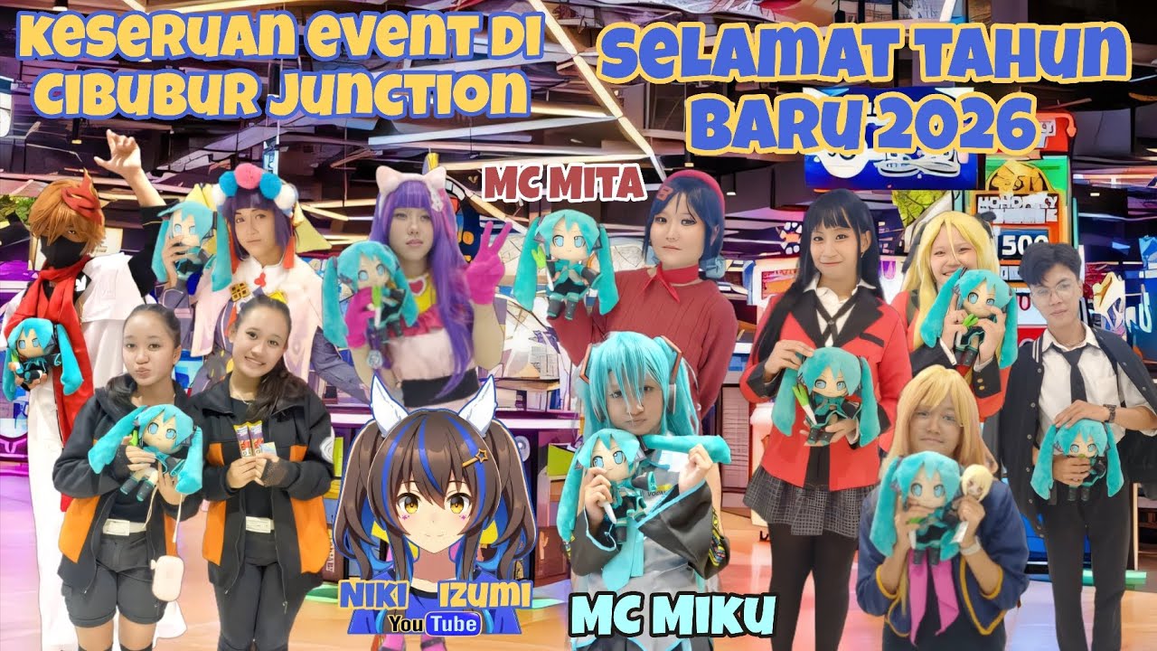 Event terakhir di tahun 2025, event lagi di Cibubur junction, #fypシ #nikiizumi 