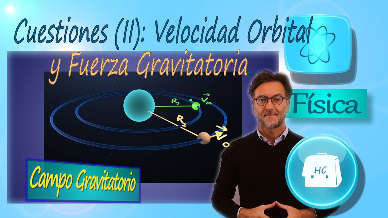 Cuestiones Campo Gravitatorio (II): Velocidad Orbital y Peso.