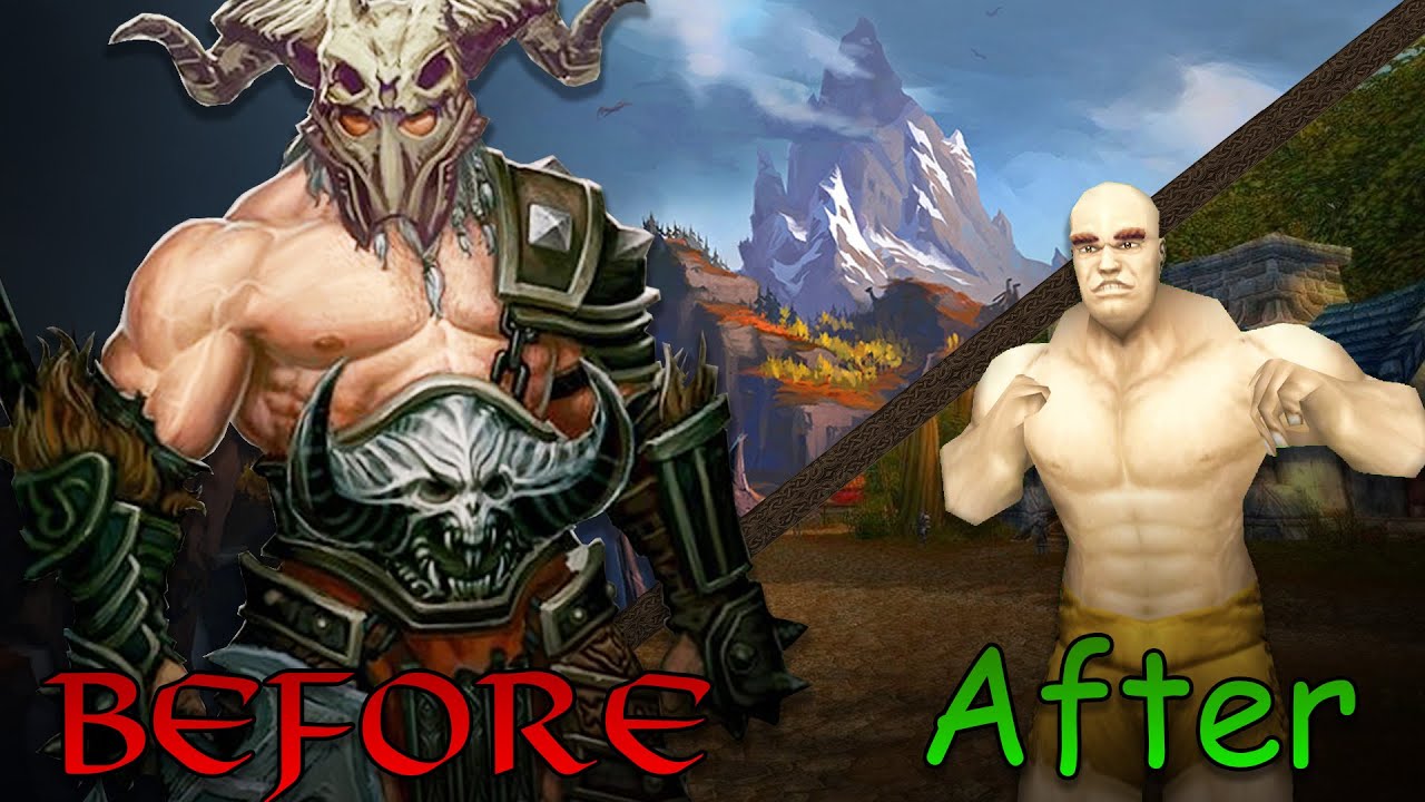Самый большой даунгрейд в Warcraft